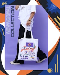 new normal collection tote bag